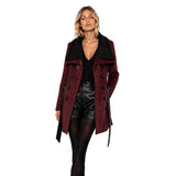 SICILY  Manteau Lainage Hiver  '' NICOLE ''