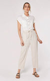 Apricot Pantalon palazzo en lin 713017