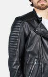 Freaky Nation Leather Jacket 'Lucky Jim FN'