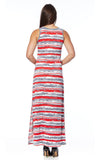 Robe maxi confortable par Mode Gitane (rl-18)