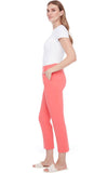 I Love Tyler Madison Pantalon cigarette plein 'Chloe'