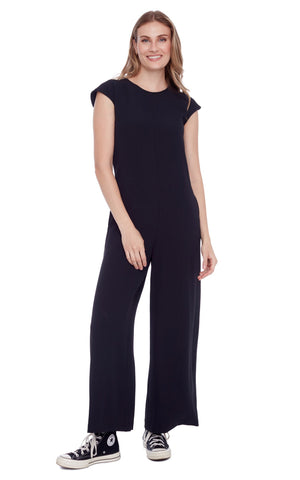 I Love Tyler Madison «eco» Solid Silk Jumpsuit 'Maybelline'