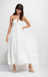 Lez a Lez Robe midi blanche 8224L