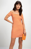 Lez a Lez Short dress with shoulder neckline 8254L