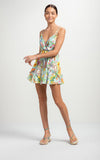 Lez a Lez Short dress with sweetheart neckline 8288L