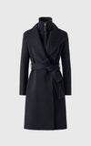 Mackage 2-in-1 double face wool coat with sash 'Norita'
