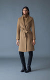 Mackage 2-in-1 double face wool coat with sash 'Norita'
