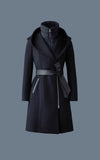 Mackage 2-in-1 double-face Wool Coat 'Shia slb'