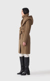 Mackage 2-in-1 double-face Wool Coat 'Shia slb'