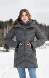 miXmiX manteau d'hiver sans cruauté animale Camille 3287