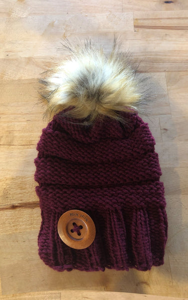 miXmiX tuque en laine artisanal- Uni