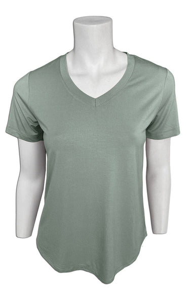 Motion V-neck T-shirt m4097