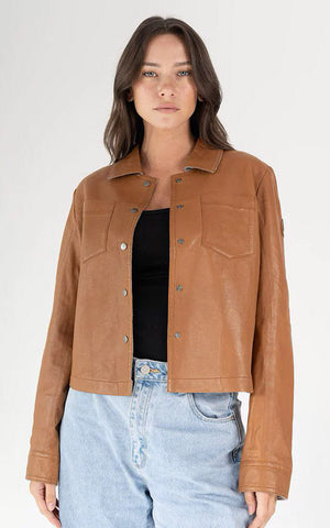 Mauritius Leather Jacket 'Lefei rf'