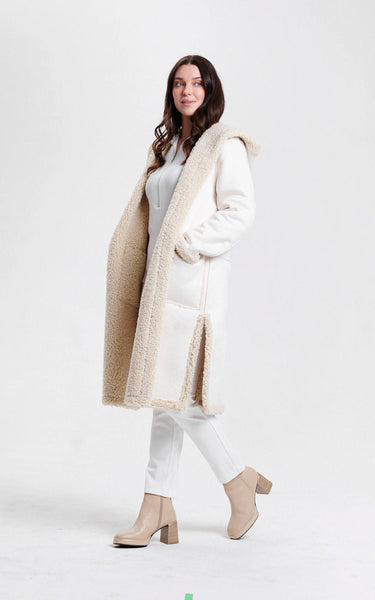 Nikki Jones Reversible Faux Fur Coat 8131-606