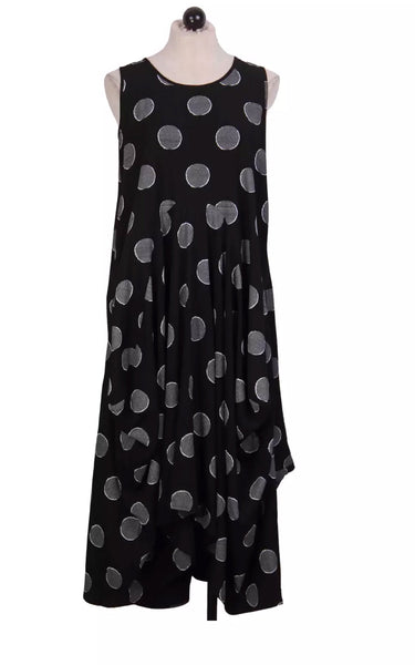 Patrizia Luca Polka Dot Dress yds345