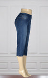 Capri en jeans super confortable par Point Zero (8816027)