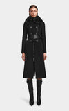 Rudsak Belted Wool Coat 'Virginie'