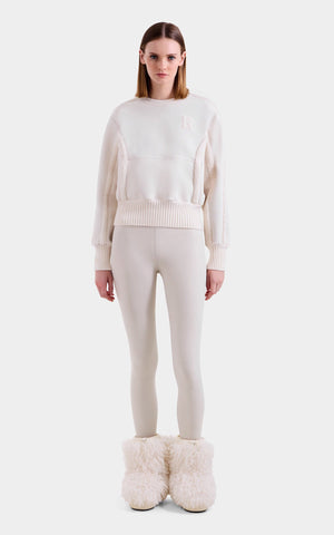 Rudsak Crewneck with shearling 'Chana'