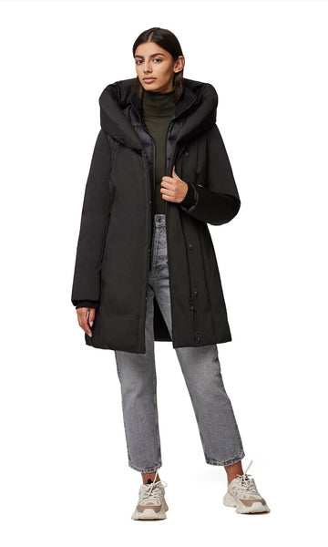 SOIA & KYO «eco» Down Winter Coat 'Camelia c'