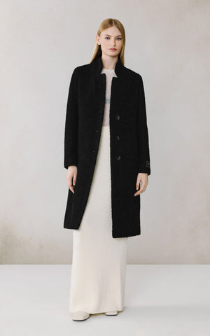 Soia & Kyo Boucle Wool Coat 'Diane'
