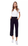 Up! Solid wide leg cropped Pant 67770