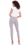 Up Plaid Ankle Pant 68024